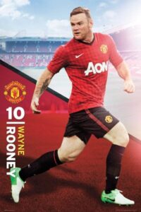 Manchester united rooney 12/13 – plakat