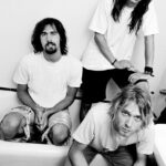 Nirvana black and white – plakat