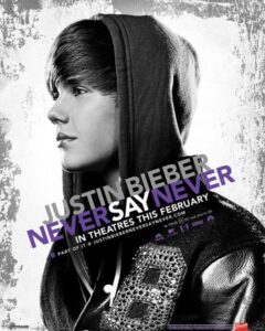Justin bieber (never say never) – plakat