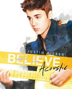 Justin bieber (acoustic) – plakat