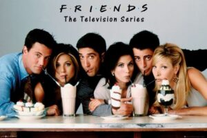 Friends milkshake – plakat z serialu