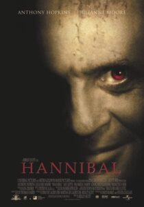 Hannibal (anthony hopkins) – plakat z filmu