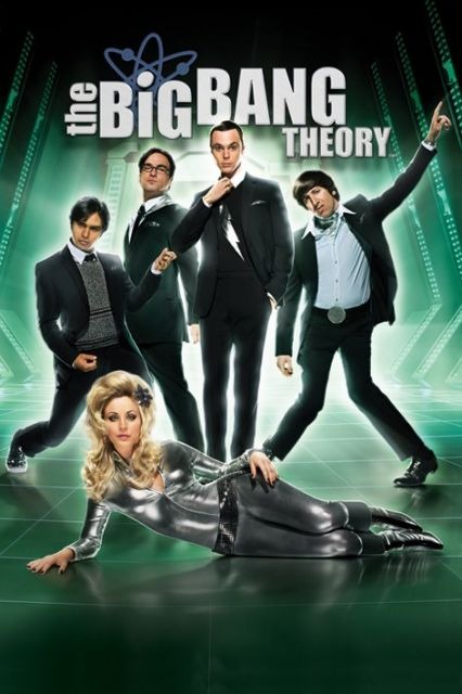 The big bang theory (barbarella) - plakat