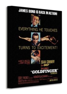 James bond (goldfinger – excitement) – obraz na płótnie