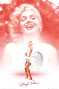 Marilyn monroe uśmiech – plakat