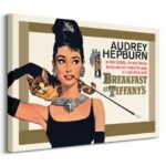 Audrey hepburn, holly golightly – obraz na płótnie