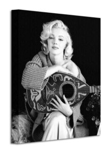 Marilyn monroe (lute) – obraz na płótnie