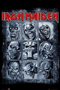 Iron maiden eddies – plakat
