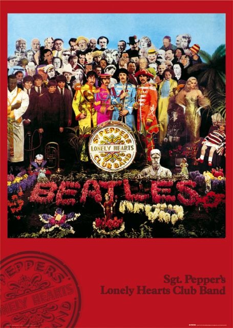 The beatles (lonely hearts) - plakat