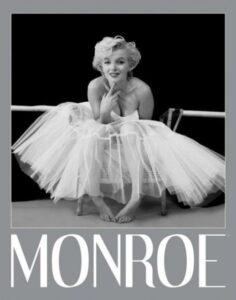 Marilyn monroe (ballerina – silver ink border) – plakat