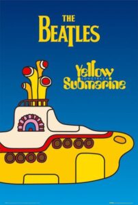 The beatles (yellow submarine cover) – plakat