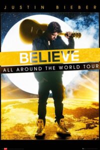 Justin bieber world tour – plakat