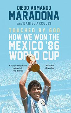 Książka Touched By God by Diego Maradona