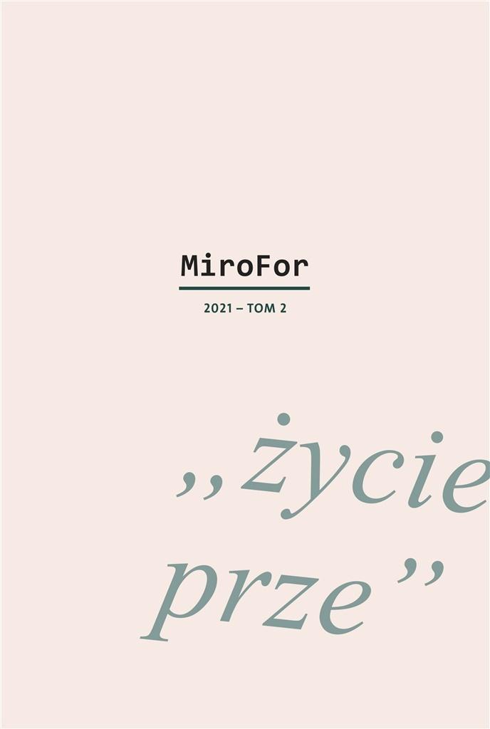 okładka książki MiroFor 2021 T.2