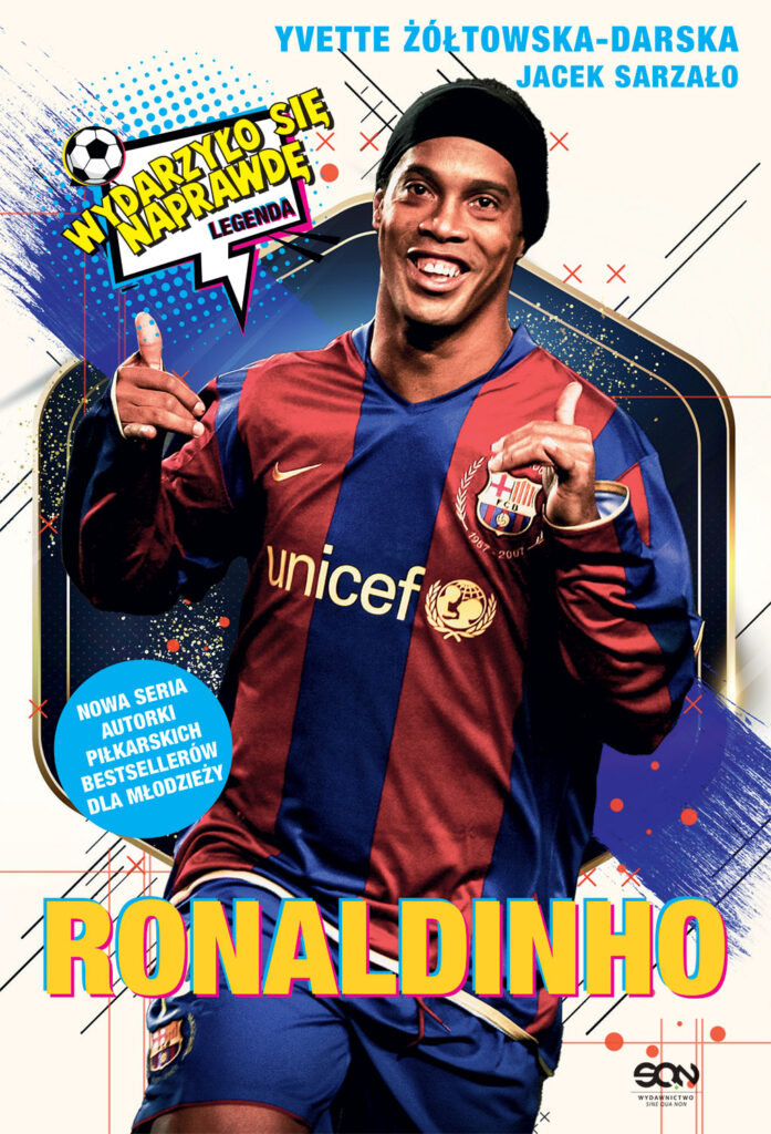 okładka książki Ronaldinho. Czarodziej piłki nożnej